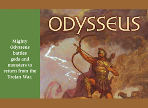 why is odysseus an epic hero
